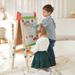 Tiny Land® 3-in-1 Art Easel for Kids - Chickadees Wooden Toys