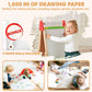 Tiny Land® 3-in-1 Art Easel for Kids - Chickadees Wooden Toys