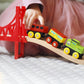 Tiny Land® Wooden Train Set for Children