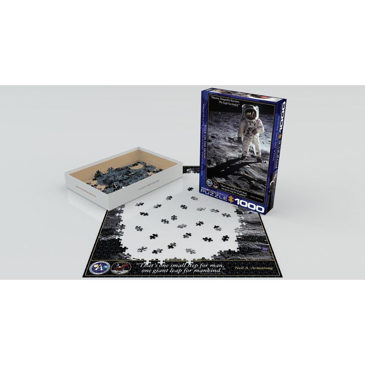 Walk on the Moon 1000 Piece Jigsaw Puzzle Eurographics