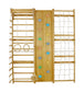 Walnut 9-in-1 Swedish Ladder Wall Gym | Indoor Wooden Climber & Activity Set for Kids
