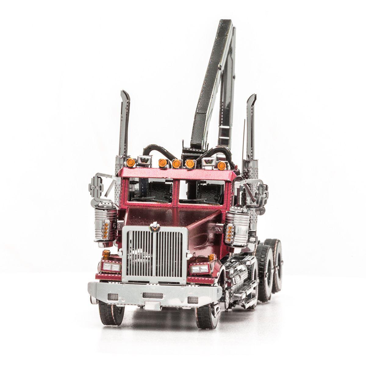 Western Star 4900SF Log Truck 3D Steel Model Kit Metal Earth