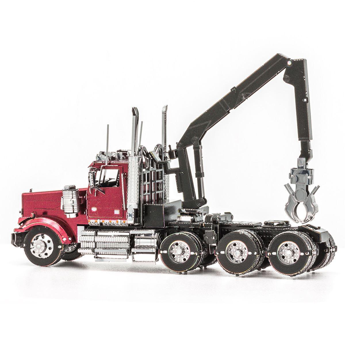 Western Star 4900SF Log Truck 3D Steel Model Kit Metal Earth