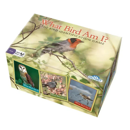 What Bird Am I? Trivia Card Game Outset - Chickadees Wooden Toys
