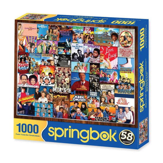 What's On TV? 1000 Piece Jigsaw Puzzle Springbok