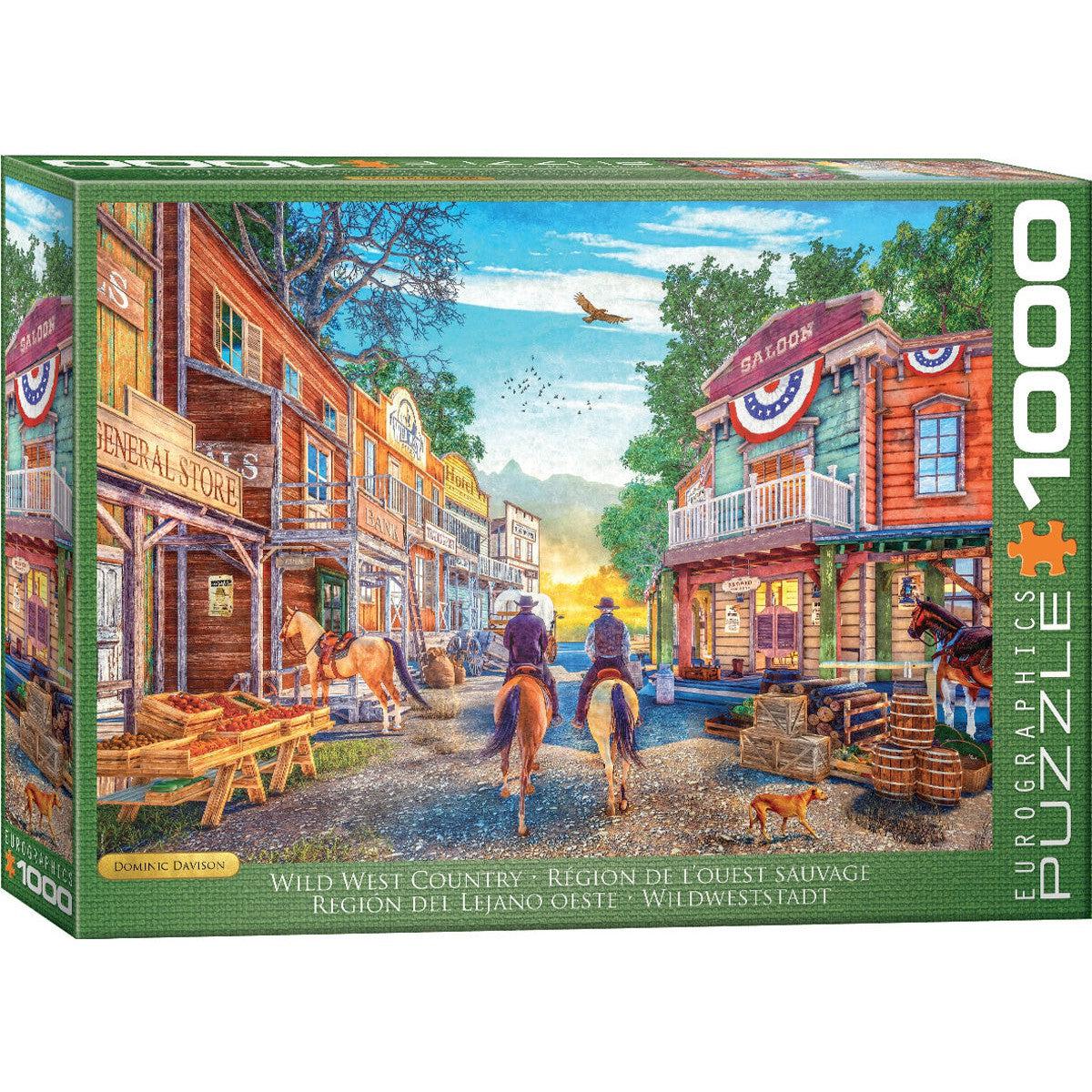 Wild West Country 1000 Piece Jigsaw Puzzle Eurographics