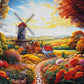 Windmill on the Farm 500 Piece Jigsaw Puzzle Springbok