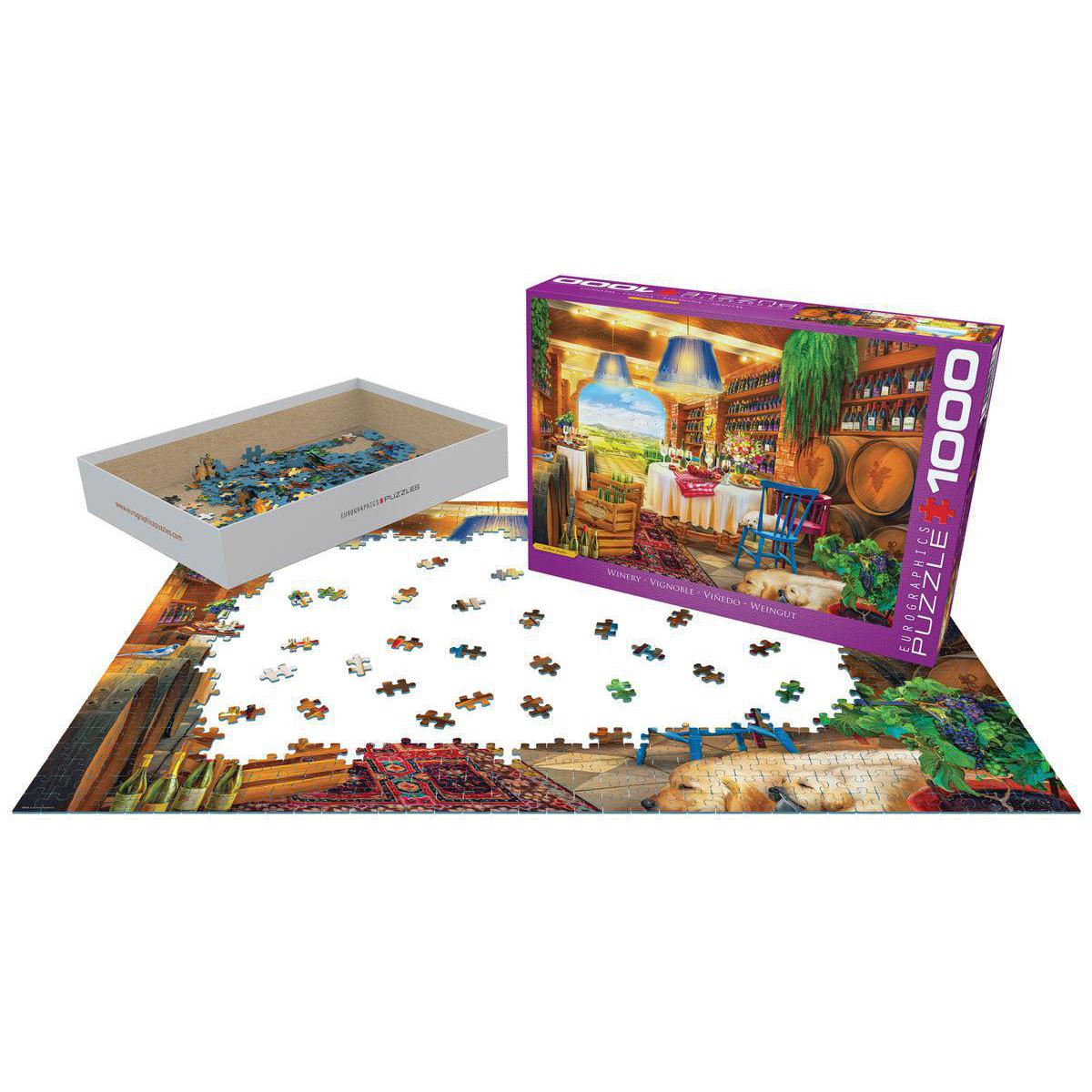Winery 1000 Piece Jigsaw Puzzle Eurographics