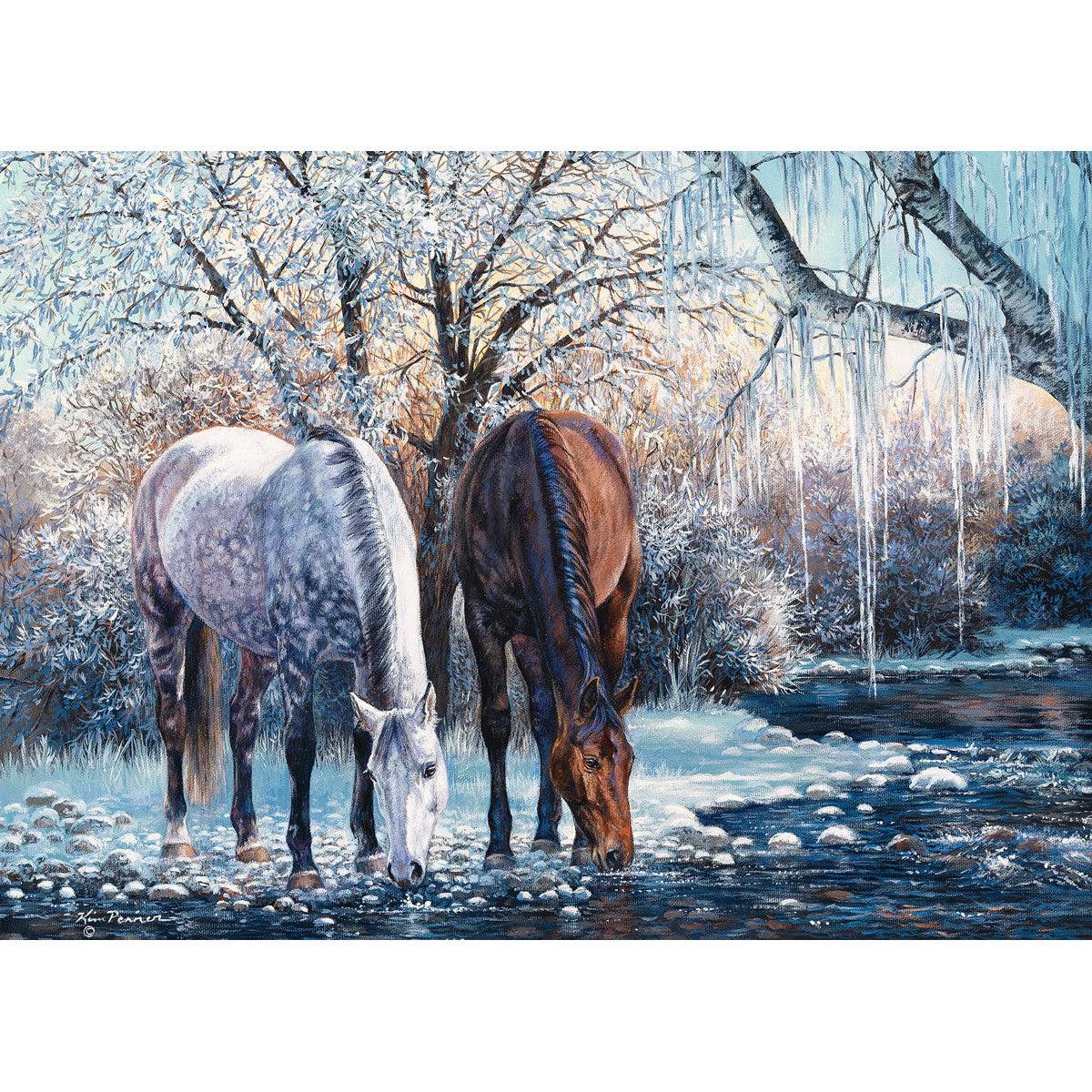 Winter's Beauty 500 Piece Jigsaw Puzzle Cobble Hill