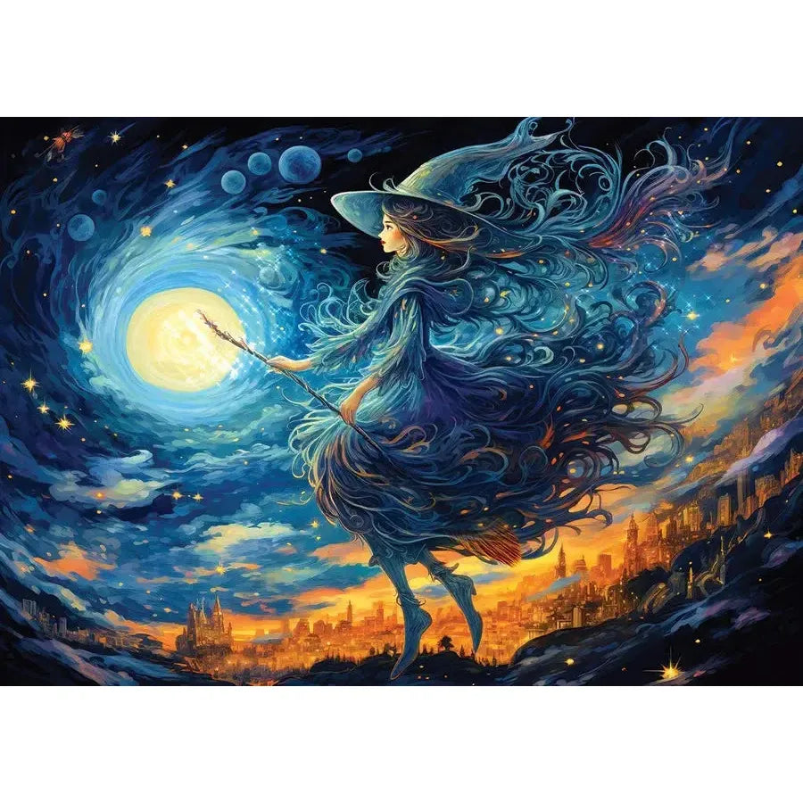 Witch's Night Out 1000 Piece Jigsaw Puzzle Enjoy