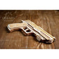 Wolf-01 Handgun 3D Wood Model Kit UGEARS
