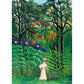 Woman Walking in an Exotic Forest 1000 Piece Jigsaw Puzzle Eurographics