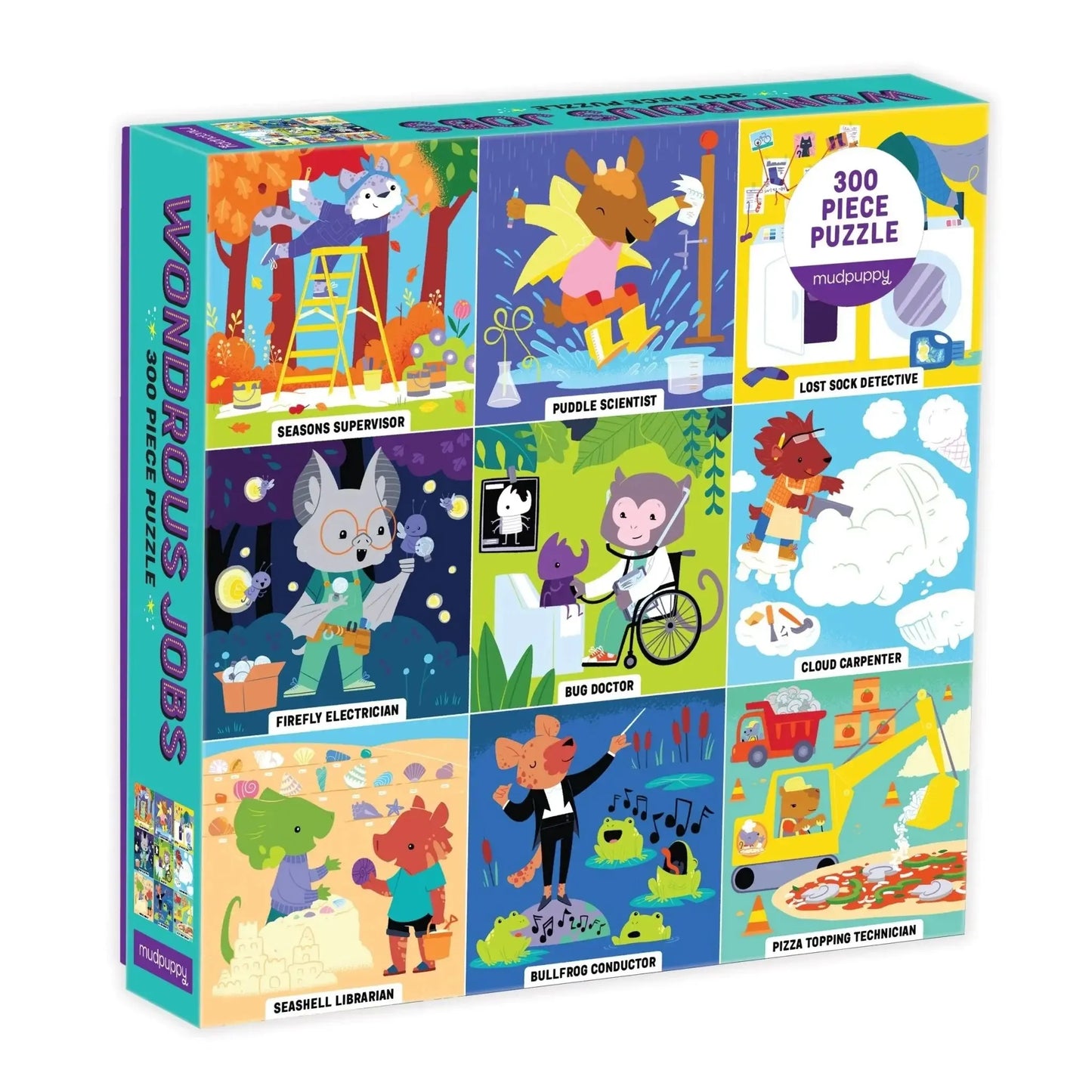 Wondrous Jobs 300 Piece Jigsaw Puzzle Mudpuppy