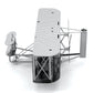 Wright Brothers Airplane 3D Steel Model Kit Metal Earth