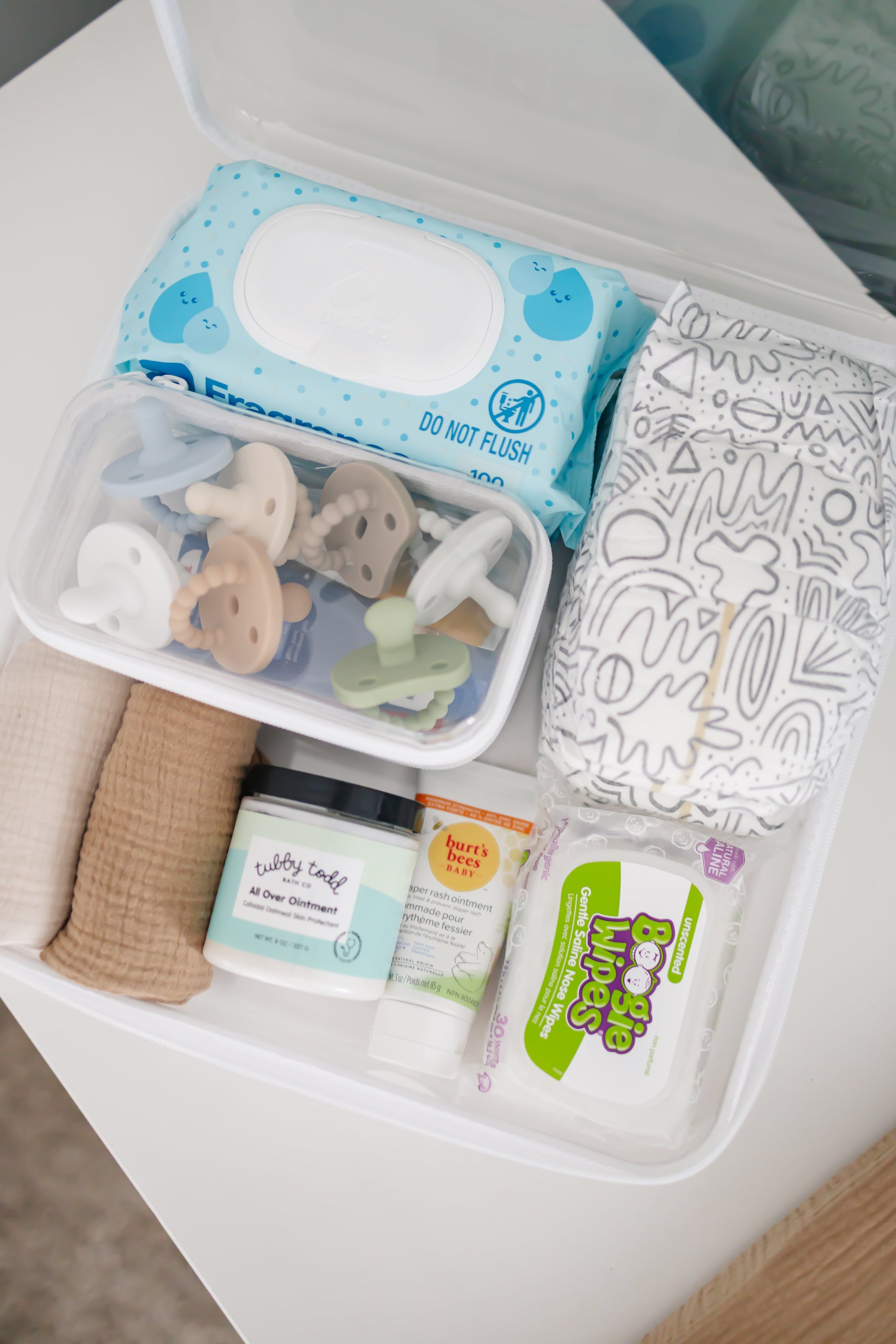 Extra Large Deep Bliss Bin™| Set of 2 - Chickadees Wooden Toys