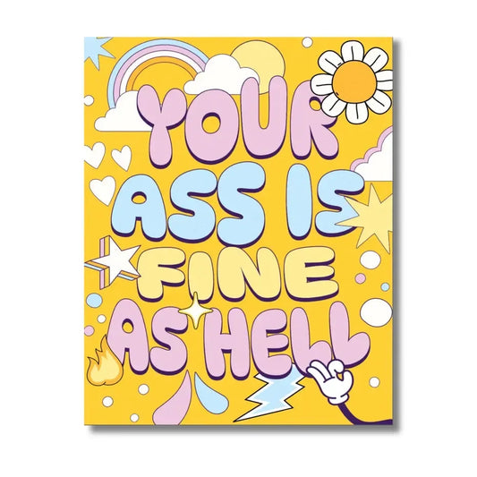 Your Ass is Fine as Hell 500 Piece Jigsaw Puzzle Fun Club