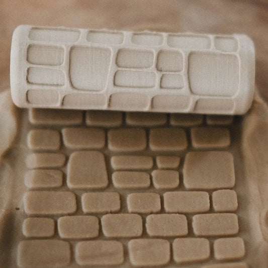 Cobblestone Path Eco Roller - Chickadees Wooden Toys