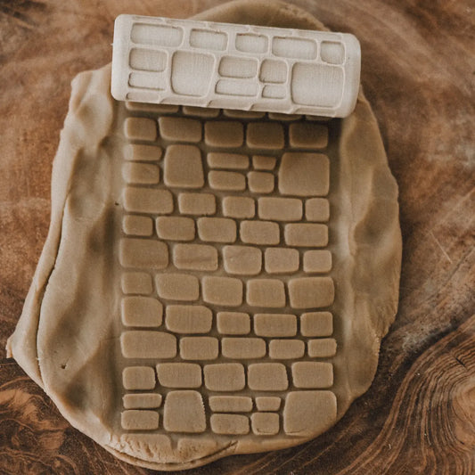 Cobblestone Path Eco Roller - Chickadees Wooden Toys