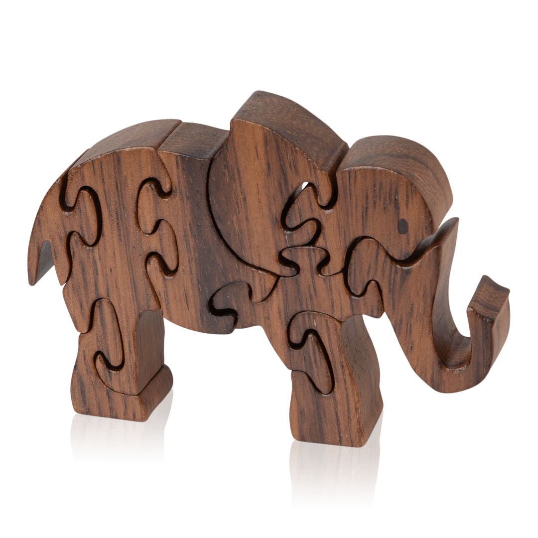 Wooden Jigsaw Sculptures