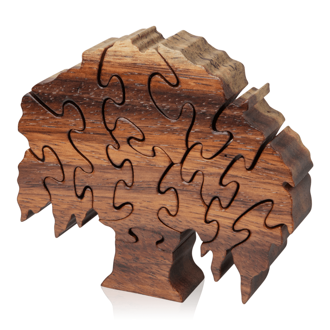 Wooden Jigsaw Sculptures