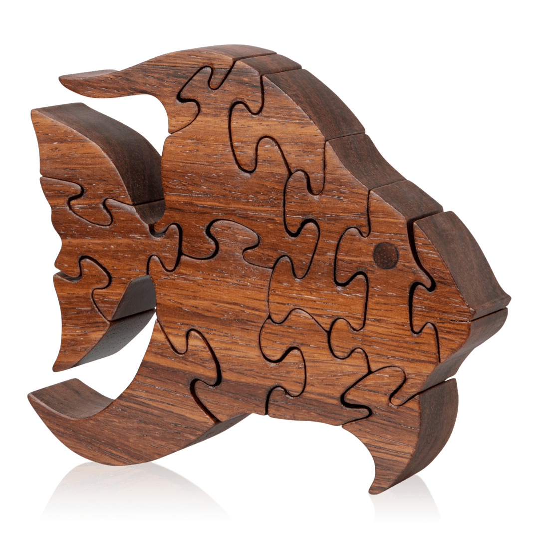 Wooden Jigsaw Sculptures