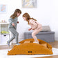 Banyan Jumbo Rocker & Climber | 2-in-1 Wooden Climbing Arch and Rocking Boat for Kids, Indoor & Outdoor - Chickadees Wooden Toys