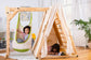 Chestnut Tent Cover | Canvas Play Tent Canopy for the Large Chestnut Climber (Climber Not Included)