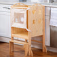 Laurel - 4 in 1 Foldable Kitchen Tower, Step Stool, Chalkboard and Slide