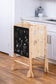 Plum - 3 in 1 Foldable Kitchen Tower, Step Stool and Chalkboard