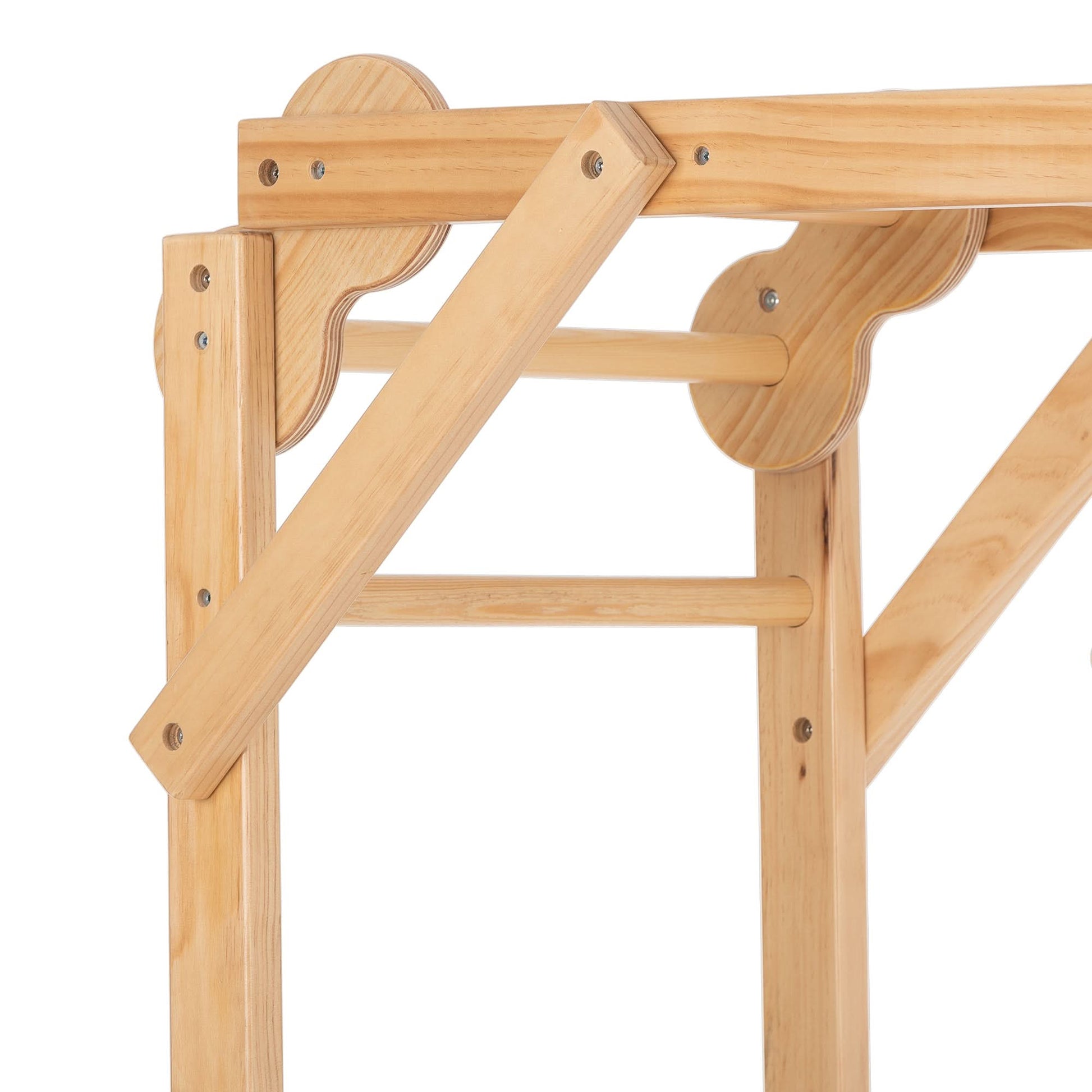Grove | Foldable Jungle Gym - Wall Mounted - Chickadees Wooden Toys