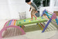 Hazel | Foldable Pikler Triangle with Slide & Rocker - Chickadees Wooden Toys