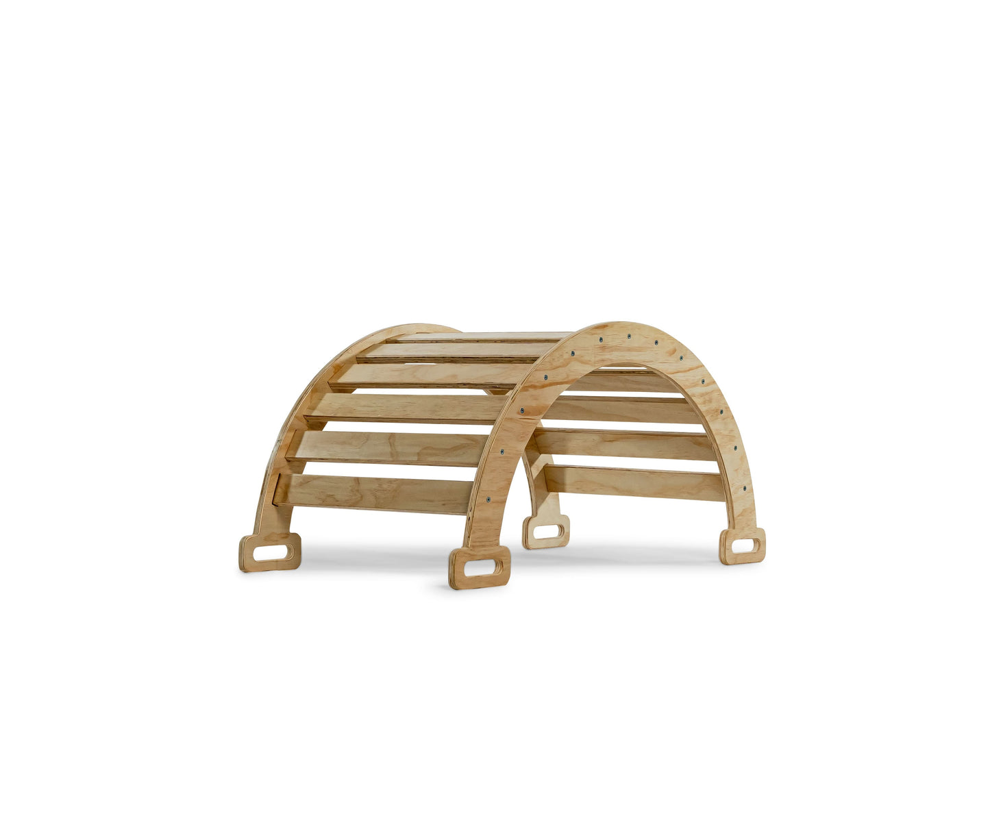 Hazel | Foldable Pikler Triangle with Slide & Rocker - Chickadees Wooden Toys
