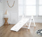 Hazel | Foldable Pikler Triangle with Slide & Rocker - Chickadees Wooden Toys