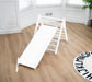Hazel | Foldable Pikler Triangle with Slide & Rocker - Chickadees Wooden Toys