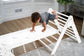 Hazel | Foldable Pikler Triangle with Slide & Rocker - Chickadees Wooden Toys