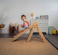 Hazel | Foldable Pikler Triangle with Slide & Rocker - Chickadees Wooden Toys