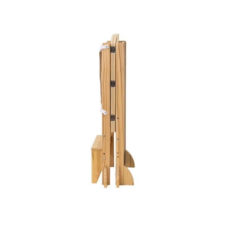 Laurel 4-in-1 Foldable Kitchen Tower, Step Stool, Slide & Chalkboard for Toddlers - Chickadees Wooden Toys