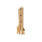 Laurel 4-in-1 Foldable Kitchen Tower, Step Stool, Slide & Chalkboard for Toddlers - Chickadees Wooden Toys