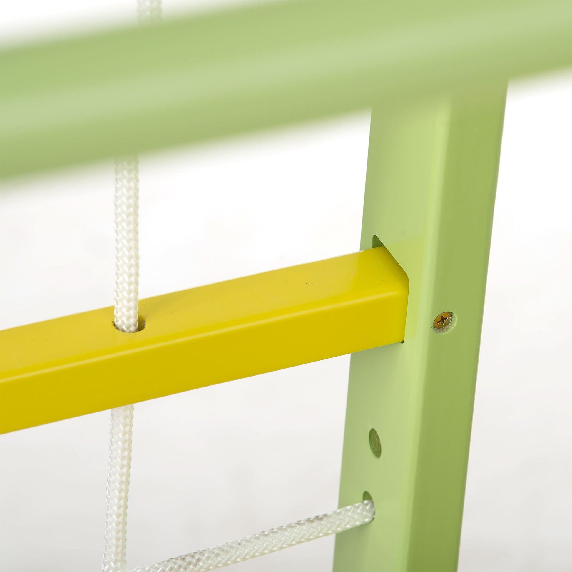 Magnolia | Indoor Wooden Jungle Gym with Monkey Bars, Rock Wall & Swing - Chickadees Wooden Toys