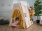 Magnolia Tent Cover | Canvas Play Tent Canopy for the Large Magnolia Climber (Climber Not Included) - Chickadees Wooden Toys