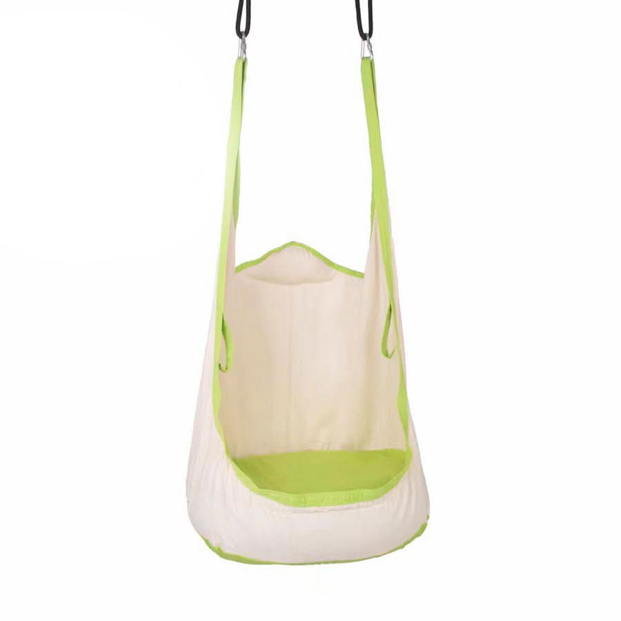 Sensory Swing for Wall Climbers – Soothing Play Add-On (Climber Not Included) - Chickadees Wooden Toys