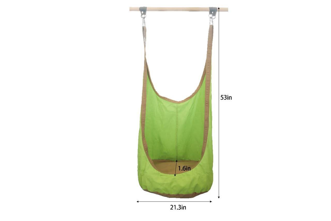 Sensory Swing for Wall Climbers – Soothing Play Add-On (Climber Not Included) - Chickadees Wooden Toys