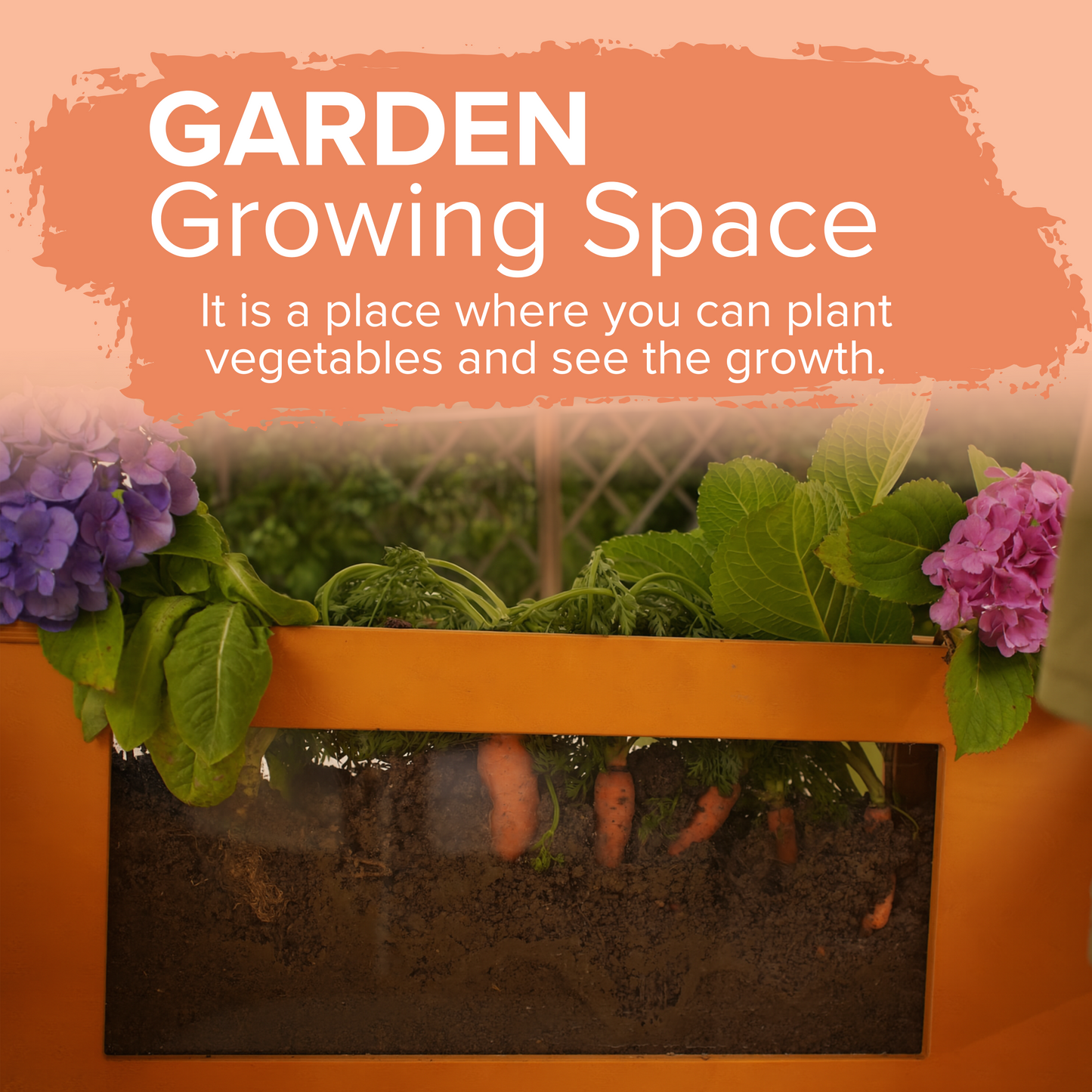 Sumac | Wooden Outdoor Mud Kitchen & Market Stand with Grill and Root View Planter