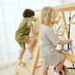 Sweetgum XL | 8-in-1 Indoor Playset for Toddlers with Slide and Swing - Chickadees Wooden Toys