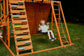 Sycamore Jumbo | Outdoor Wooden Swing Set & Climbing Jungle Gym - Chickadees Wooden Toys
