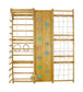 Walnut | Swedish Ladder Jungle Gym - Wall Mounted - Chickadees Wooden Toys