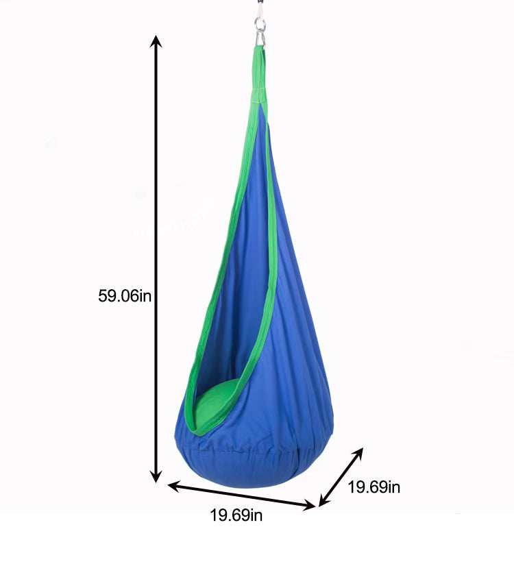 Avenlur Sensory Swing Hammock – Tear Drop Attachment for Grove, Walnut, Neem & Betula Indoor Climbers - Chickadees Wooden Toys