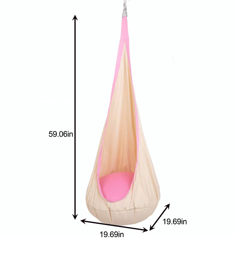 Avenlur Sensory Swing Hammock – Tear Drop Attachment for Grove, Walnut, Neem & Betula Indoor Climbers - Chickadees Wooden Toys