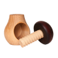 Wooden Nutcracker Mushroom with Screw Toy