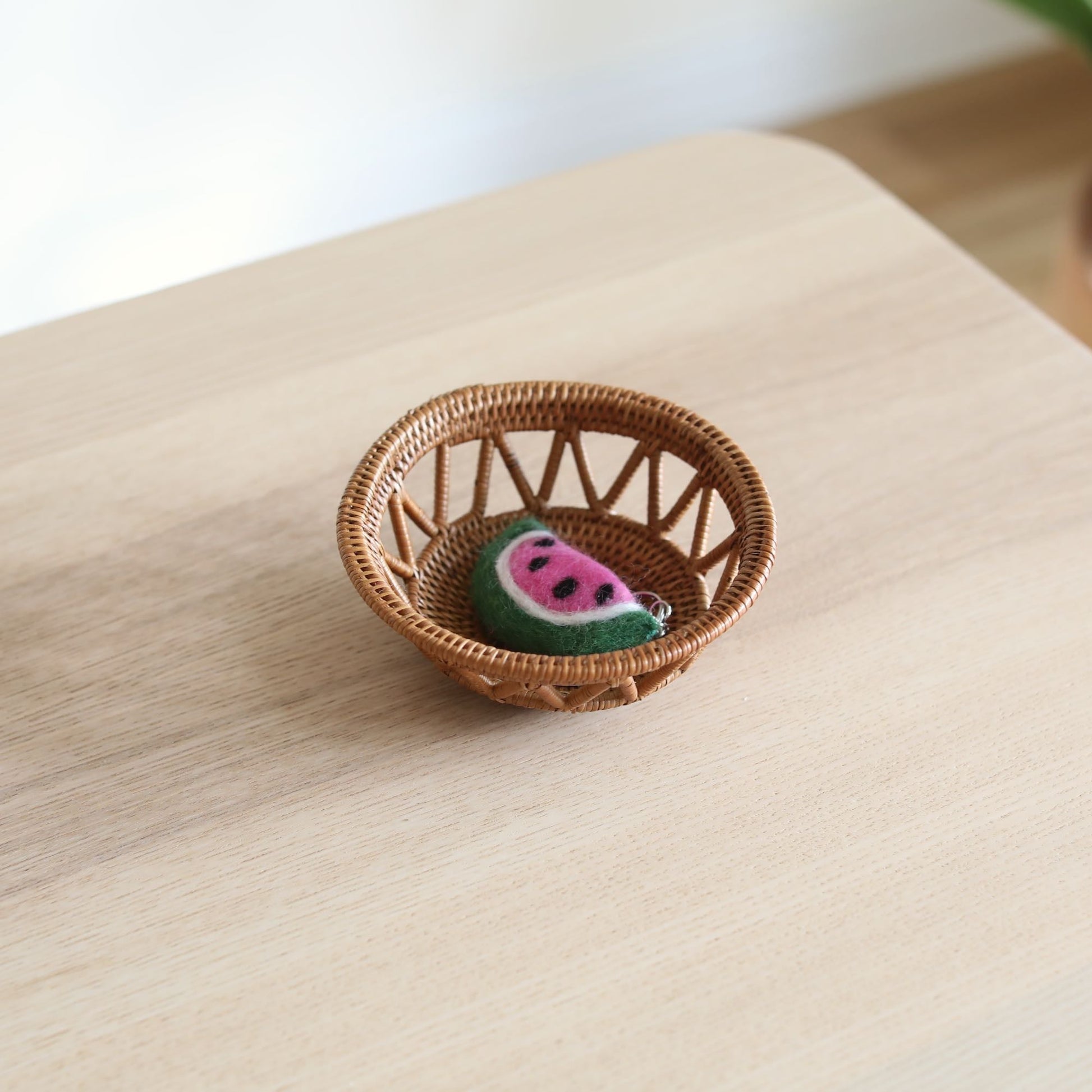 Bali Rattan Mini Basket - Chickadees Wooden Toys